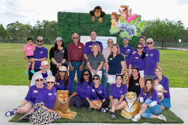 Brain Institute team at Zoo Miami to celebrate the 40th Anniversary of the Epilepsy Surgery Program